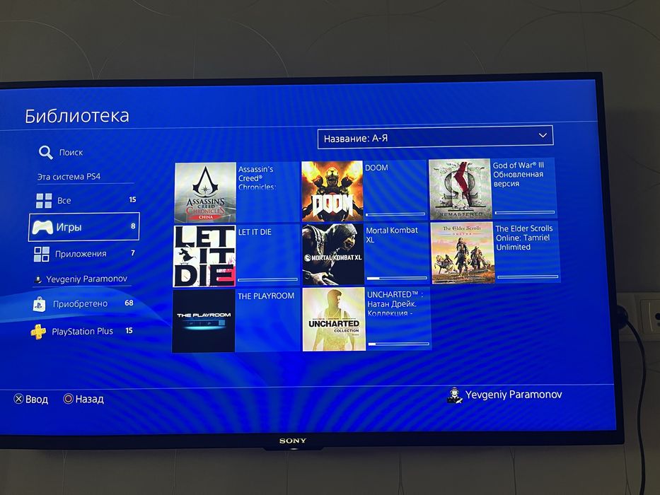 Сону плейстешен 4 ps4