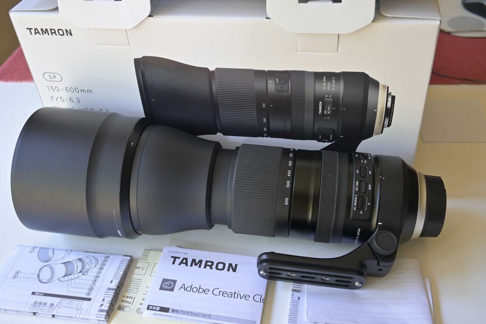 Tamron SP 150-600mm F/5-6.3 Di VC USD G2 - montura Nikon F - stare excelenta - echivalent nou