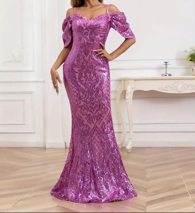 Платье длинное вечернее 44размер