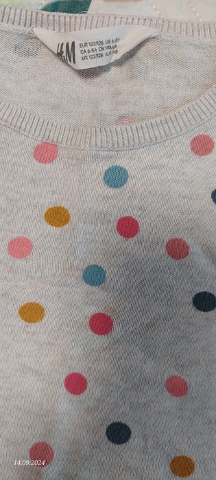 Lot bluze, pulovere, H&M, 6-8, 8-10 ani