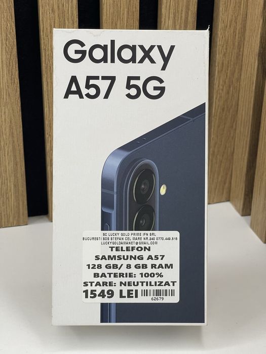 Samsung A57 Nou 128Gb 8Gb ram Garantie/Factura #62679