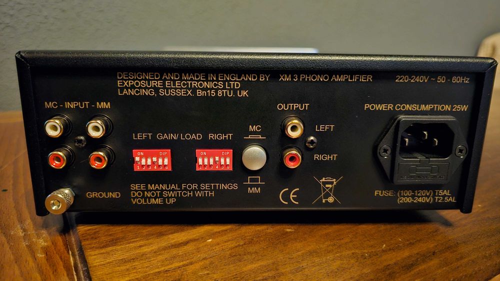 Preamplificator phono Exposure XM3