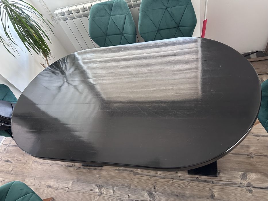 Трапезна маса дъб масив