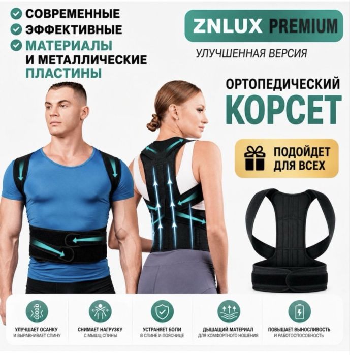 Продам Ортопедический корсет новый