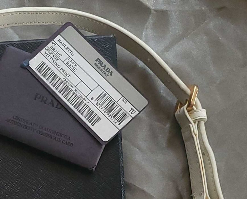 PRADA 100% оригинална малка чантичка за през рамо