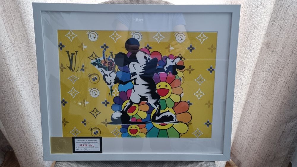 Tablou Mickey Mouse editie limitata 100 de bucati in toata lumea