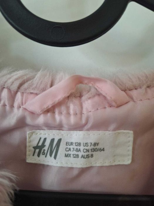 Vesta blanita fete H&M