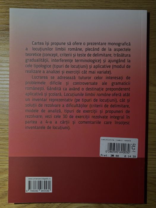 Locutiunile limbii romane - Gabriela Pana Dindelegan, Raluca Braescu, Cristiana Aranghelovici