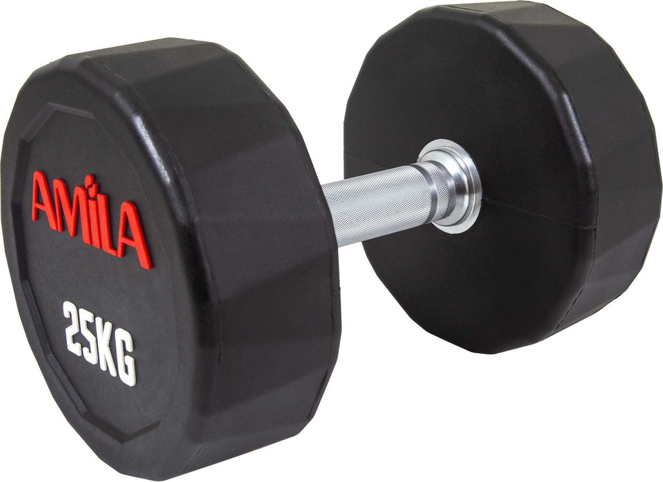 Сет Дъмбели Amila PU Series, 5 кг - 35 кг, Фитнес Гири 12 чифта
