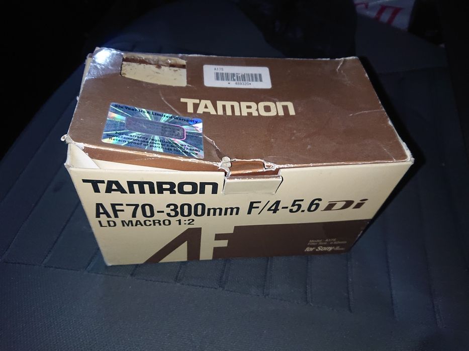 Объектив на Sony