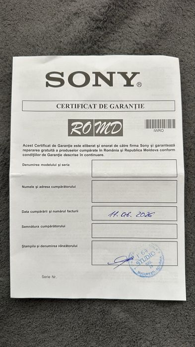 Camera foto Sony ZV-E10  noua, GARANTIE 2 ani