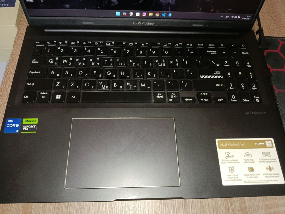 Продам ноутбук Asus vivobook 16x K3605ZF