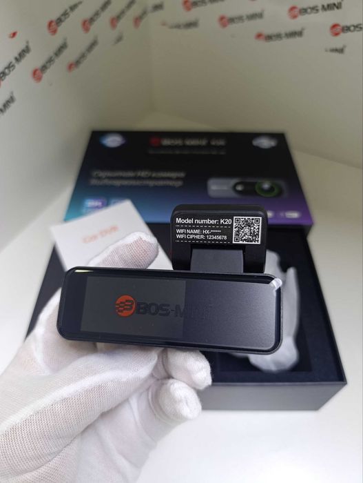 Videoregistrator BOS-MINI K20 2KHD  WiFi bilan (512GB gacha)