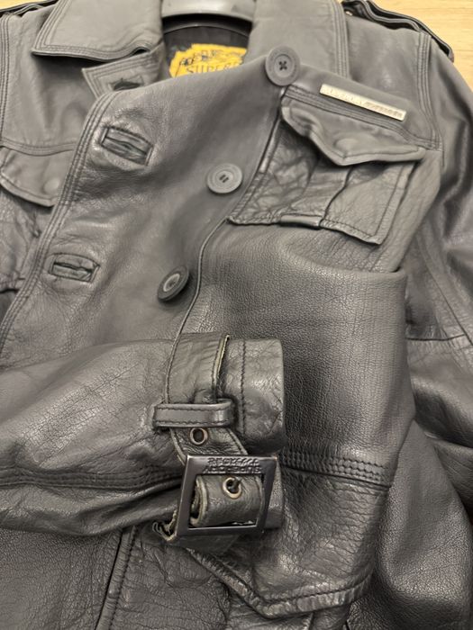 Geaca piele naturala Superdry