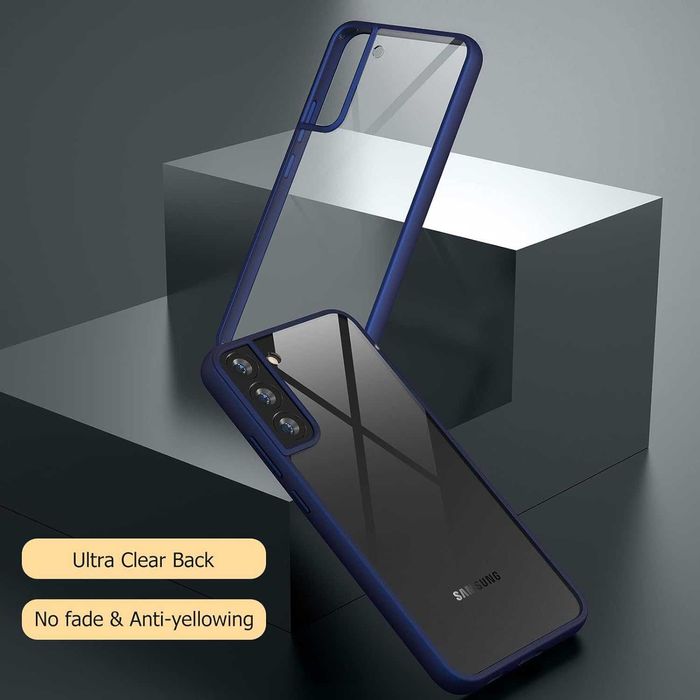 Husa transparenta Samsung Galaxy Plus S22 rigida,spate transparent