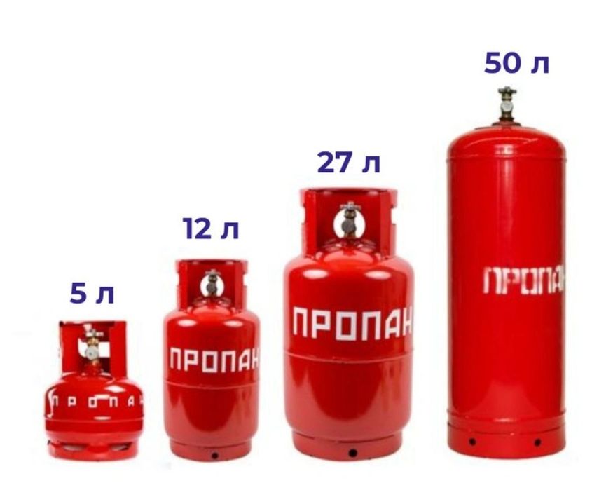 Газовые Баллоны НОВЫЕ