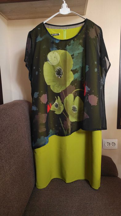 Платье новое, размер 52 (Ko'ylak yangi, 52 razmer)