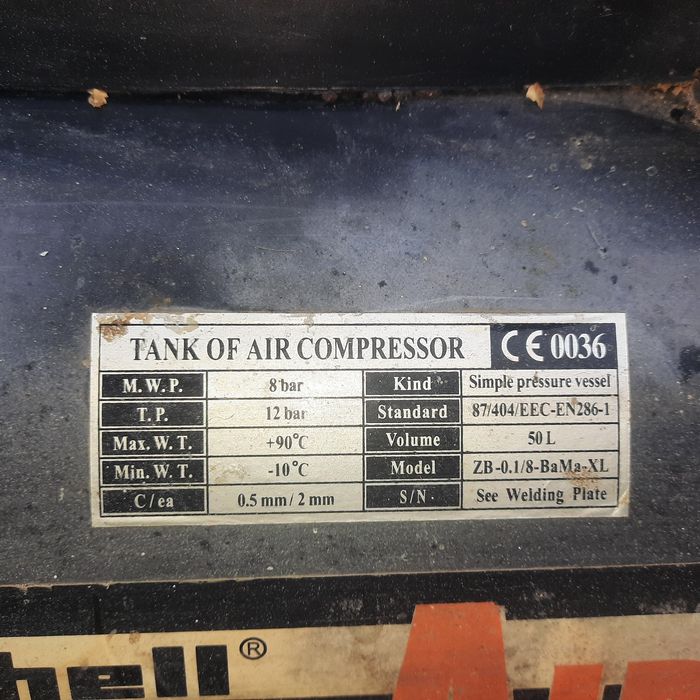 Compresor Einhell AirTech 50 litri functional