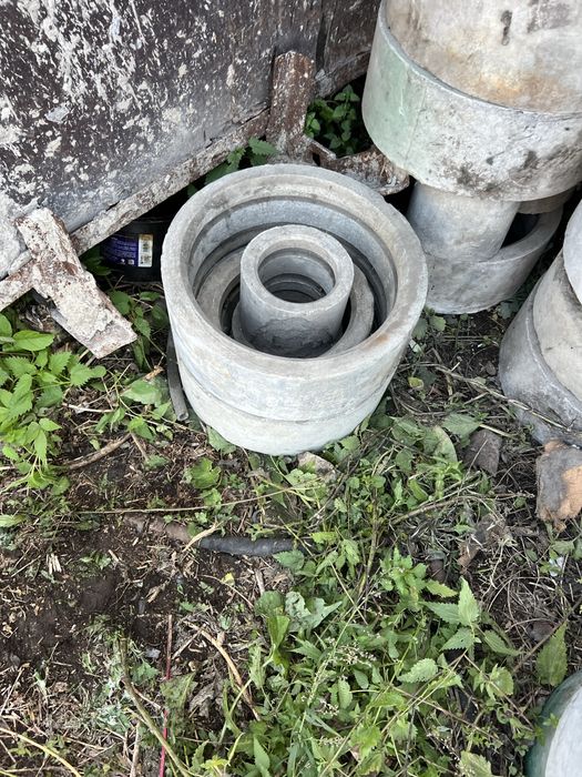 Асбестовые кольца под грядки на дачу