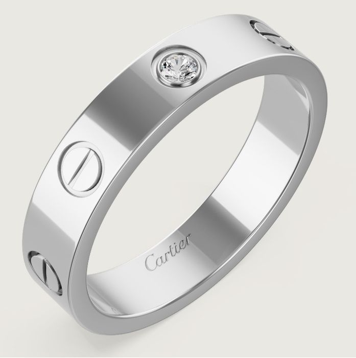 Inel cu diamant Cartier