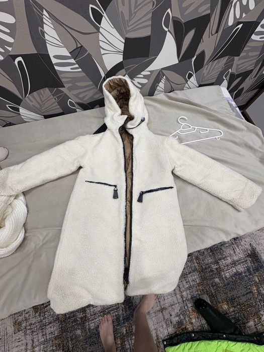 куртка, тэдди шубка для девочек