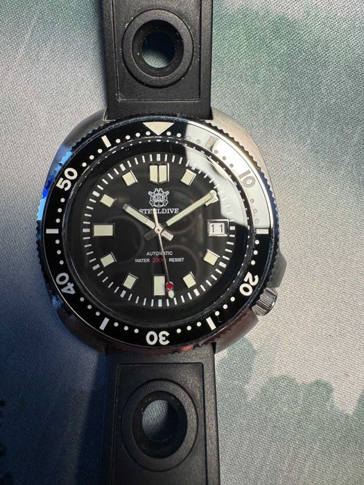 Ceas automatic Steeldive SD1970 ("Captain Willard") – Mecanism Seiko NH35