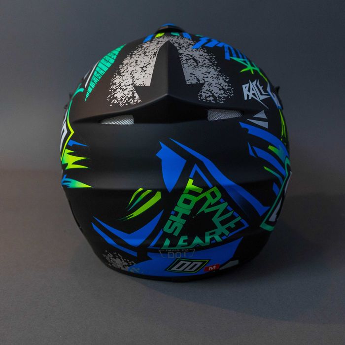 Каска с очила за ел. тротинетка , велосипед , мотокрос