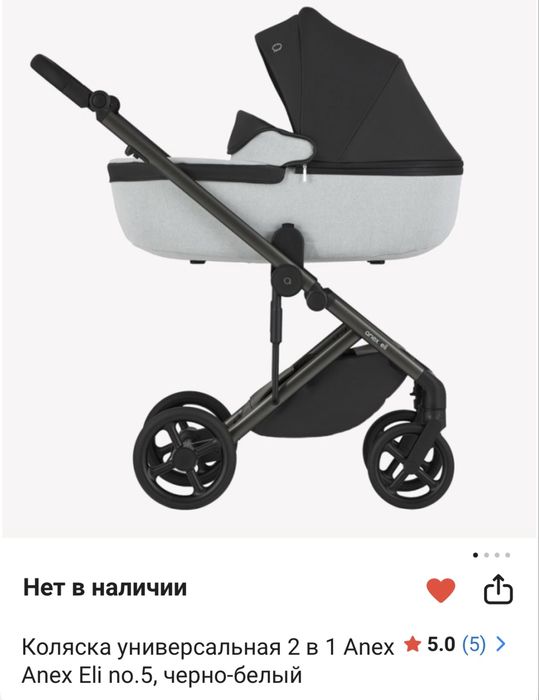 Продам коляску Anex-eli 2в1