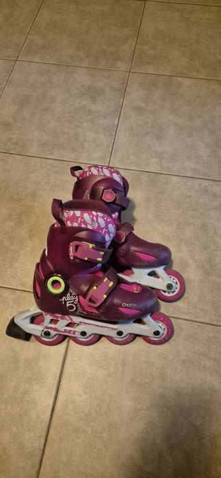 Role copii fete Oxelo reglabile 28-30