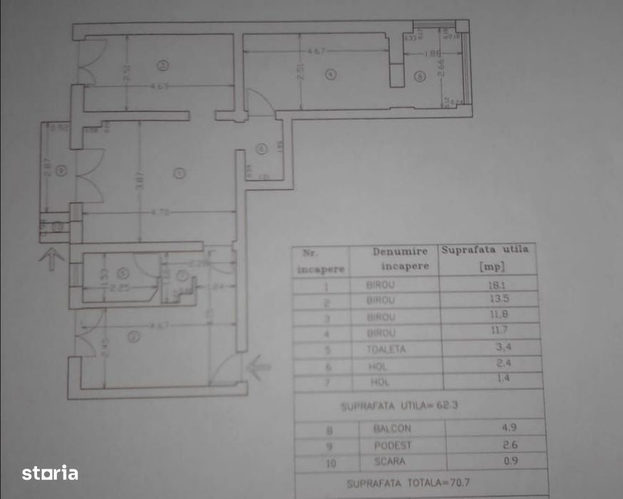 spatiu UltraCentral / Pietonala , de inchiriat !