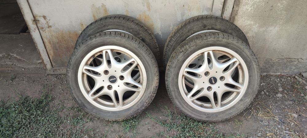 Шины с дисками на Smart