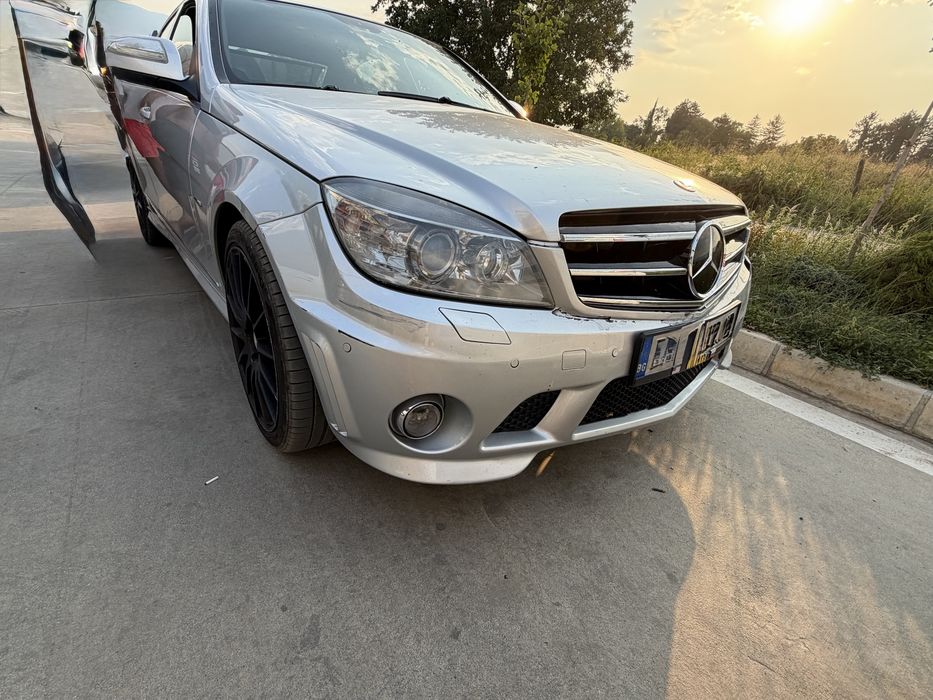 W204 предна броня c63amg