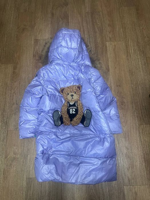 Пуховик зимний для девочки