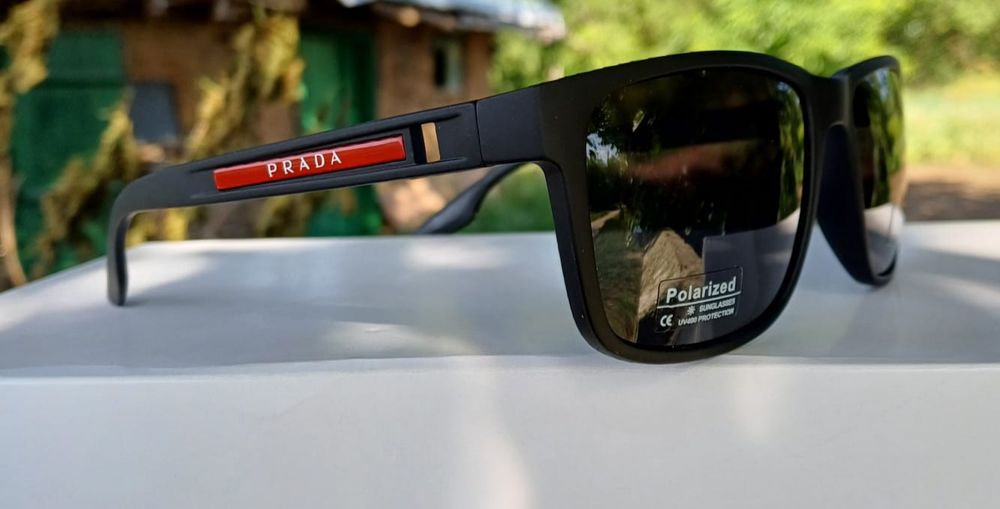 Ochelari de soare p.d lentilă neagră polarizată