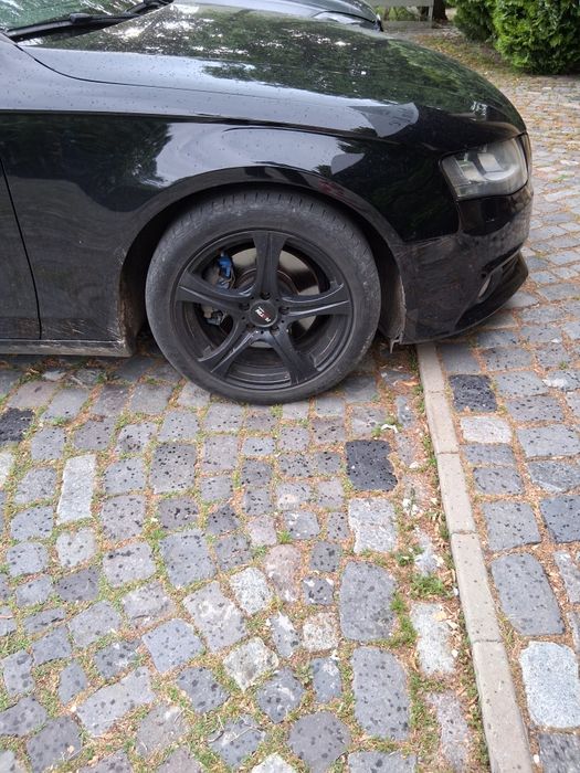 Jante 17 ,5×112,butuc 66,6,cu anvelope 225/45/17 schimb cu Jante pe 18 compatibile audi a4b8