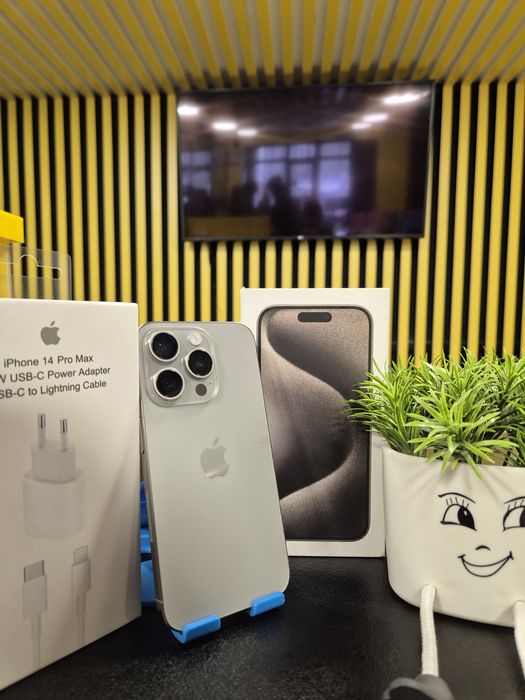 Iphone 15Pro,128гб, 80%,Kaspi0-0-12