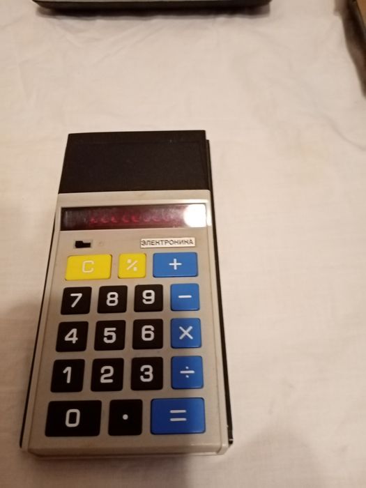 Калькуляторы советского периода 70-80гг прошлого века