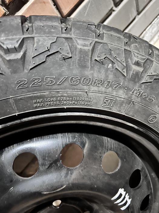 Продам Шины на дисках 4 шт комплект