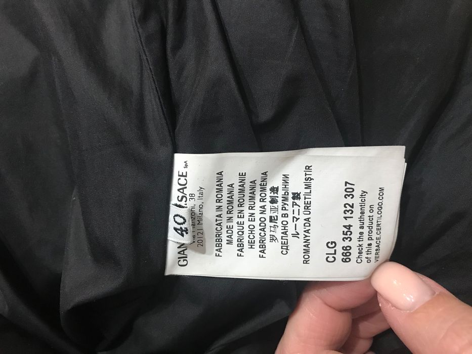 Пуховик   Versace