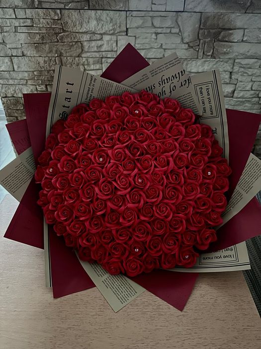 Buchet trandafiri sapun