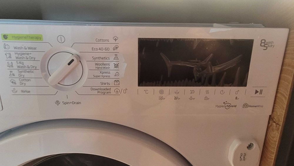 Пералня със сушилня за вграждане Beko HITV8736B0HT, Пране 8 кг, Сушене