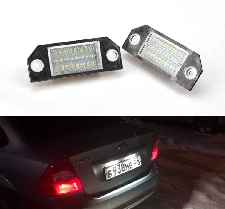 лед плафони за регистрационния номер за Форд Ford светлини крушки