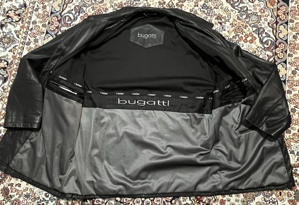 Куртка кожаная Bugatti мужской