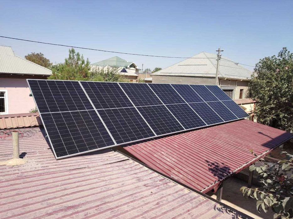 Солнечные панели / Қуёш панеллари / Quyosh panellari / Панелҳои офтобӣ