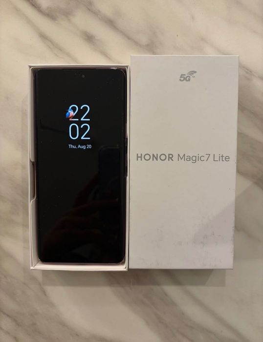 HONOR Magic7 Lite 5G 8/256GB – Titanium Purple – с кутия