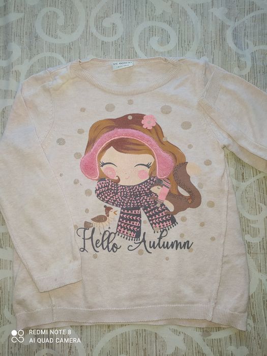 Страхотни блузки дълъг ръкав 7 г.