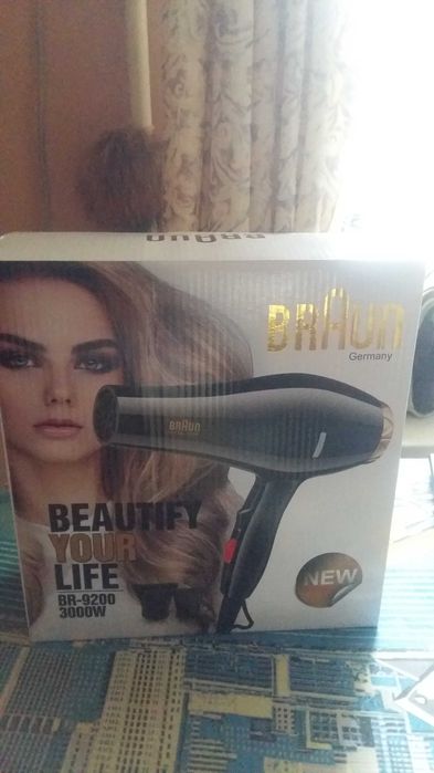 Фен для волос новый