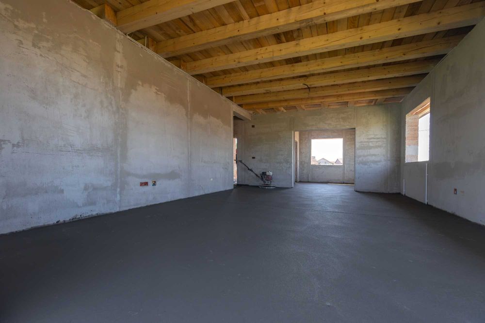 Turnare sape și aplicare a tencuielii mecanizate!