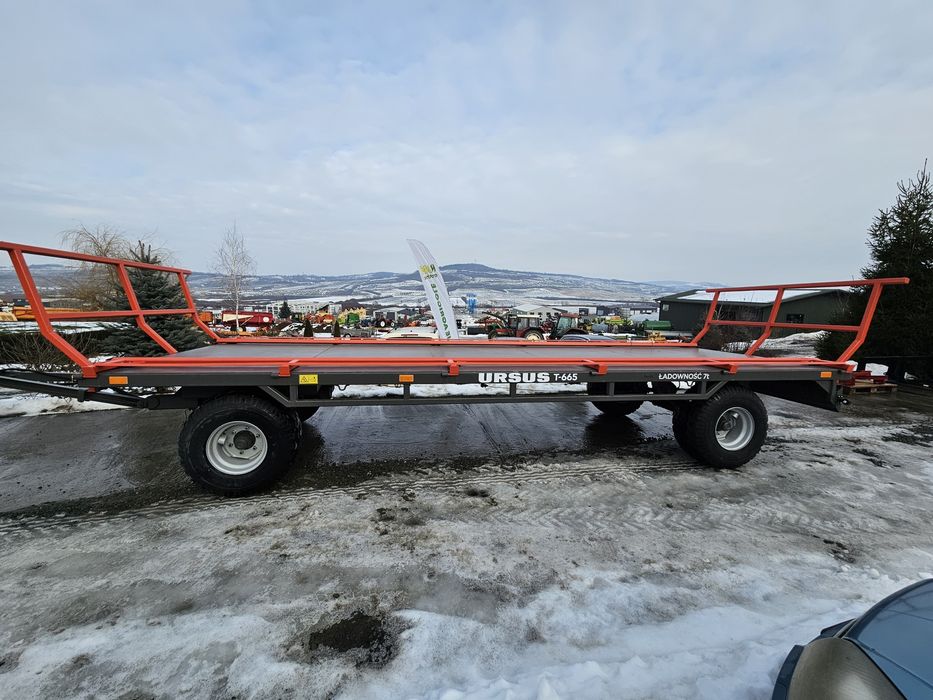 Vand remorca noua pentru baloti