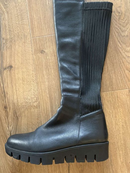 Топли ботуши 40 номер, естествена кожа